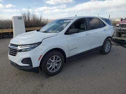 Salvage cars for sale at Albuquerque, NM auction: 2022 Chevrolet Equinox LS