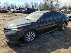 Toyota salvage cars for sale: 2020 Toyota Camry LE