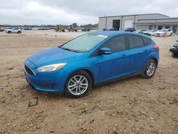 Salvage cars for sale at San Antonio, TX auction: 2015 Ford Focus SE