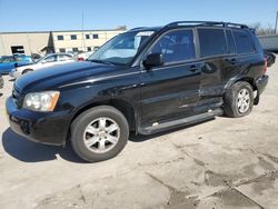 Toyota Highlander salvage cars for sale: 2002 Toyota Highlander Limited