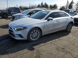 Salvage cars for sale at Denver, CO auction: 2021 Mercedes-Benz A 220 4matic