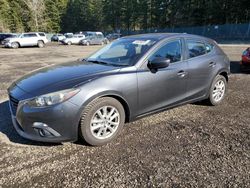 Salvage cars for sale at Graham, WA auction: 2015 Mazda 3 Grand Touring