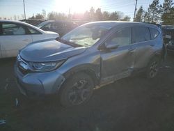 Honda cr-v exl salvage cars for sale: 2018 Honda CR-V EXL