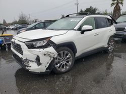 Salvage cars for sale at San Martin, CA auction: 2019 Toyota Rav4 Limited