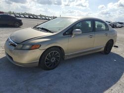 Salvage cars for sale at Arcadia, FL auction: 2007 Honda Civic LX