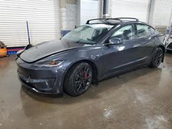 Salvage cars for sale at Ham Lake, MN auction: 2024 Tesla Model 3