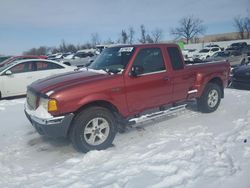 Salvage cars for sale at Bridgeton, MO auction: 2002 Ford Ranger Super Cab