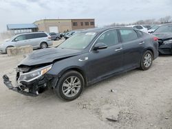 Salvage cars for sale at Kansas City, KS auction: 2017 KIA Optima LX