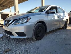 Salvage cars for sale at auction: 2016 Nissan Sentra S