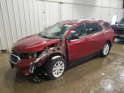 Salvage cars for sale at Franklin, WI auction: 2018 Chevrolet Equinox LT