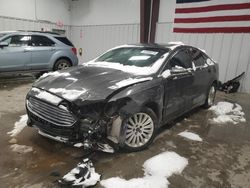 Salvage cars for sale at Windham, ME auction: 2015 Ford Fusion SE Phev