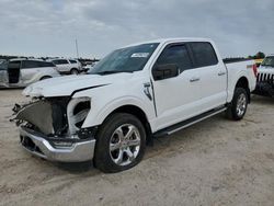 Salvage cars for sale at Houston, TX auction: 2022 Ford F150 Supercrew