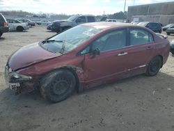 Salvage cars for sale at Fredericksburg, VA auction: 2007 Honda Civic LX