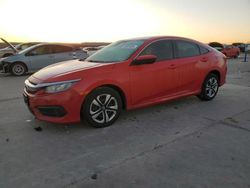 Honda salvage cars for sale: 2018 Honda Civic LX