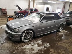 Salvage cars for sale at Ham Lake, MN auction: 2005 BMW 330 CI