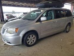 Chrysler Town & Country Touring salvage cars for sale: 2012 Chrysler Town & Country Touring