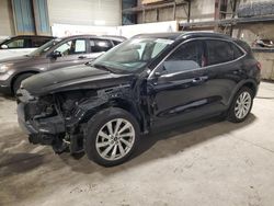 Salvage cars for sale at Eldridge, IA auction: 2022 Ford Escape Titanium