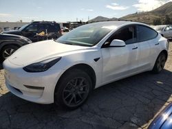 Salvage cars for sale at Colton, CA auction: 2022 Tesla Model 3