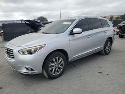 Salvage cars for sale at Orlando, FL auction: 2014 Infiniti QX60