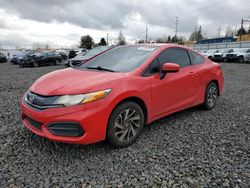 Salvage cars for sale from Copart Portland, OR: 2014 Honda Civic LX