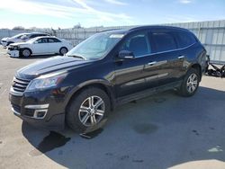 Salvage cars for sale at Assonet, MA auction: 2017 Chevrolet Traverse LT