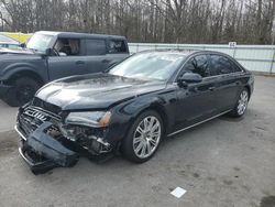 Salvage cars for sale at Glassboro, NJ auction: 2014 Audi A8 L Quattro