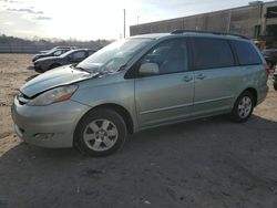 Salvage cars for sale at Fredericksburg, VA auction: 2007 Toyota Sienna XLE