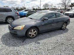 Salvage cars for sale at Riverview, FL auction: 2005 Honda Accord EX