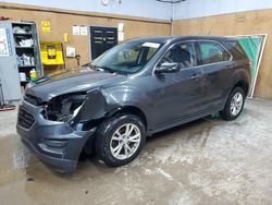 Salvage cars for sale at Kincheloe, MI auction: 2017 Chevrolet Equinox LS