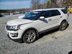 2016 Ford Explorer Limited en venta en Concord, NC