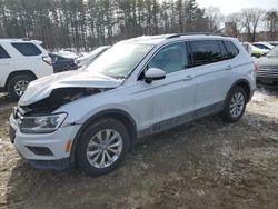 Salvage cars for sale at North Billerica, MA auction: 2019 Volkswagen Tiguan SE