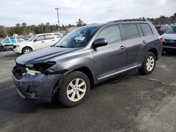 Salvage cars for sale at Exeter, RI auction: 2012 Toyota Highlander Base