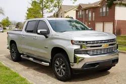 Salvage cars for sale at Houston, TX auction: 2021 Chevrolet Silverado K1500 LT