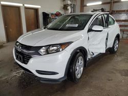 Salvage cars for sale at Pekin, IL auction: 2016 Honda HR-V LX