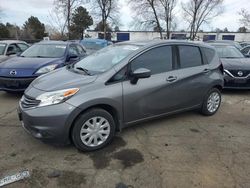 Salvage cars for sale at Denver, CO auction: 2016 Nissan Versa Note S