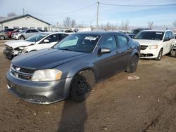 Salvage cars for sale from Copart Pekin, IL: 2012 Dodge Avenger SE