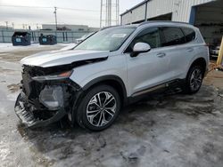 Salvage cars for sale at Chicago Heights, IL auction: 2020 Hyundai Santa FE Limited