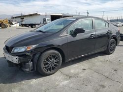 Salvage cars for sale at Sun Valley, CA auction: 2014 Honda Civic LX