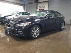 Salvage cars for sale at Elgin, IL auction: 2014 Infiniti Q50 Base