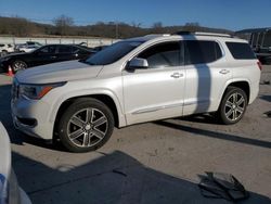 Salvage cars for sale at Lebanon, TN auction: 2017 GMC Acadia Denali