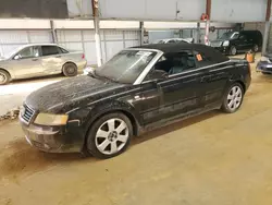 Salvage cars for sale at Mocksville, NC auction: 2006 Audi A4 Quattro