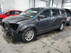 Salvage cars for sale at Ham Lake, MN auction: 2018 Dodge Grand Caravan SXT