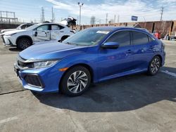 Salvage cars for sale at Wilmington, CA auction: 2017 Honda Civic LX