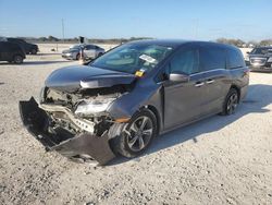 Salvage cars for sale from Copart New Braunfels, TX: 2019 Honda Odyssey Touring