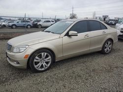 Salvage cars for sale at Eugene, OR auction: 2010 Mercedes-Benz C 300 4matic