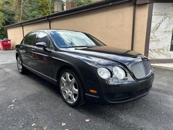 Salvage cars for sale at North Billerica, MA auction: 2008 Bentley Continental Flying Spur