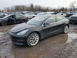 Salvage cars for sale at Chalfont, PA auction: 2019 Tesla Model 3