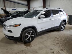 Salvage cars for sale at West Mifflin, PA auction: 2016 Jeep Cherokee Limited