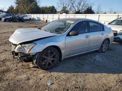 Salvage cars for sale at Finksburg, MD auction: 2007 Nissan Maxima SE