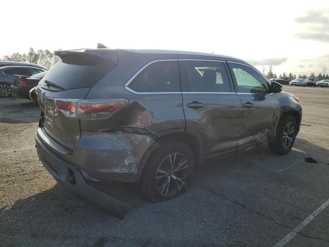 2016 Toyota Highlander XLE